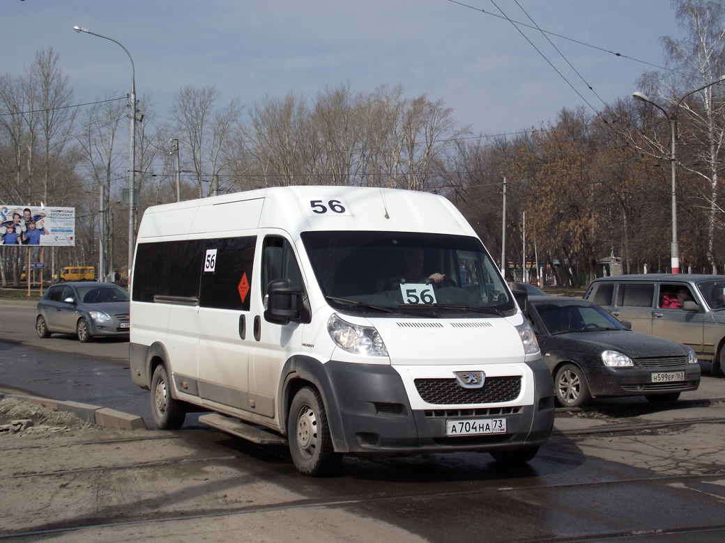 Ульяновская область, IRITO Boxer L4H2 (X9X) № А 704 НА 73 Ульяновская область, IRITO Boxer L4H2 (X9X) № А 704 НА 73