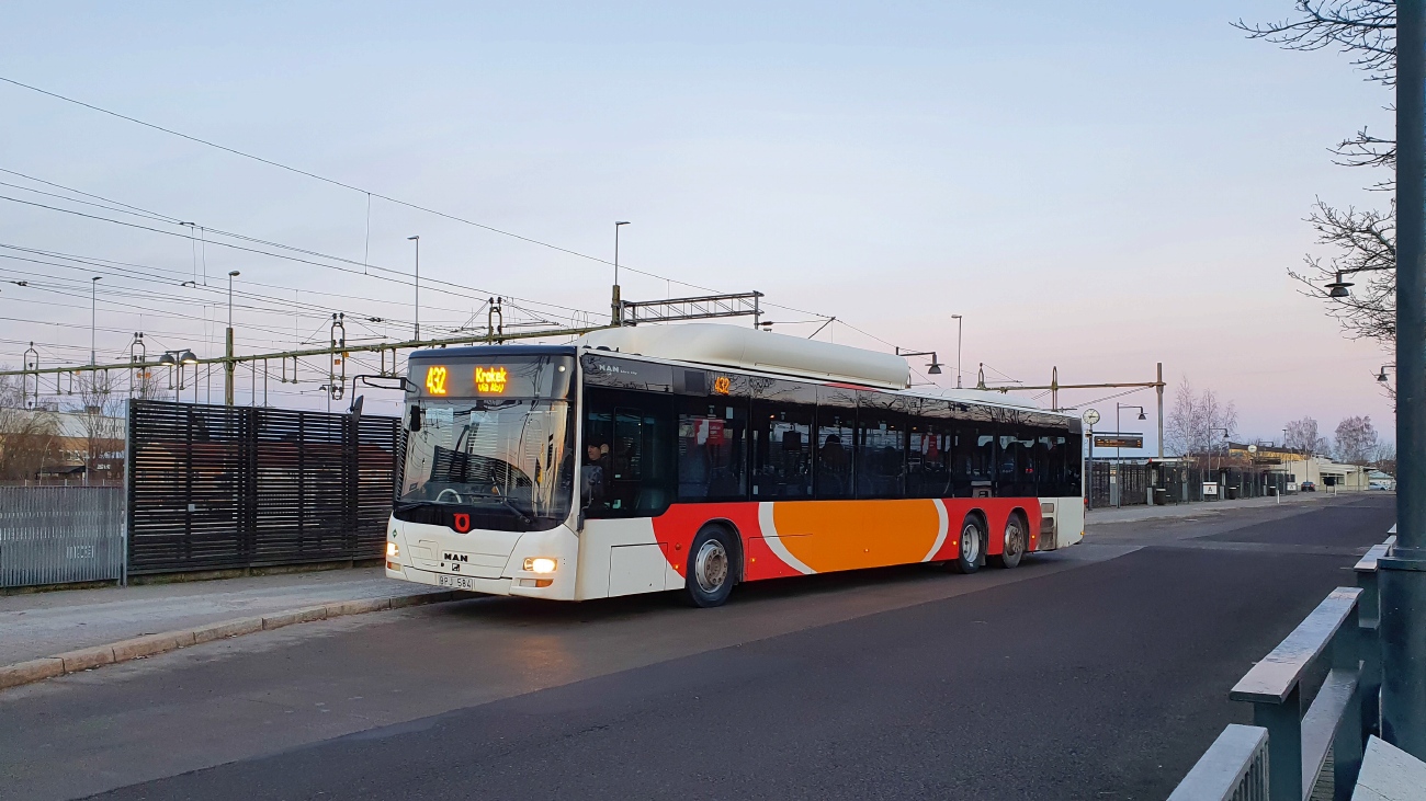 Швеция, MAN A26 Lion's City LL NL313-15 CNG № 6007