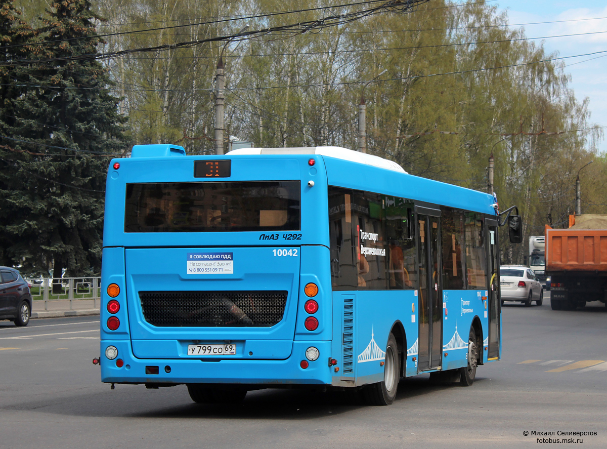 Тверская область, ЛиАЗ-4292.60 (1-2-0) № 10042