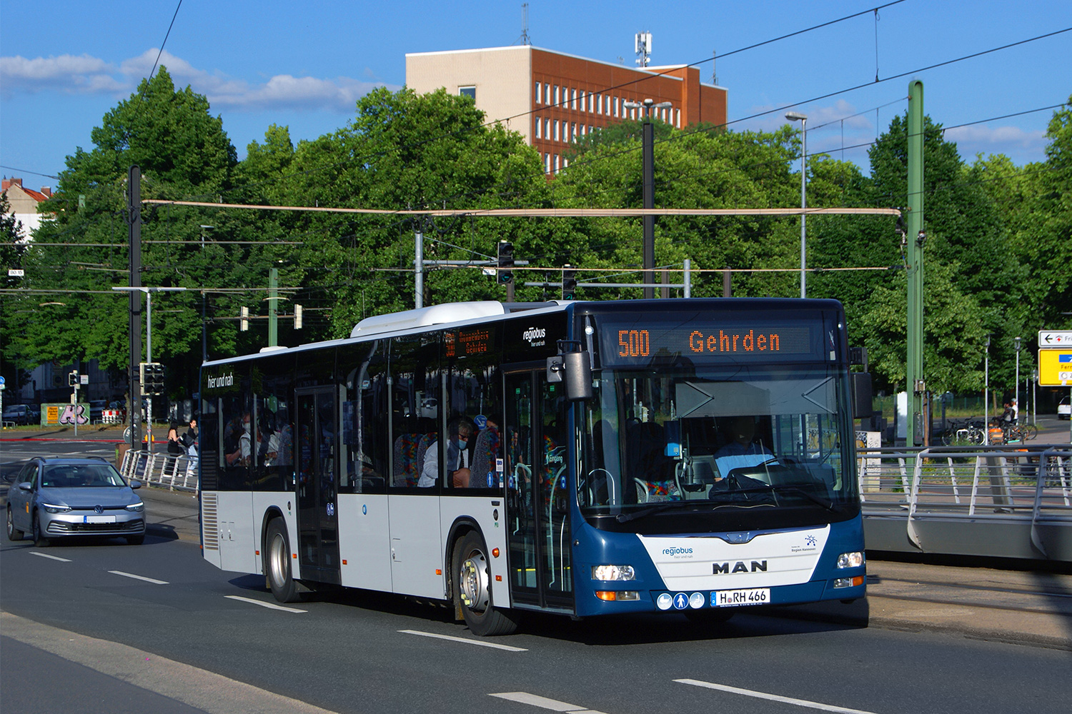 Lower Saxony, MAN A20 Lion's City Ü NÜ323 # H-RH 466
