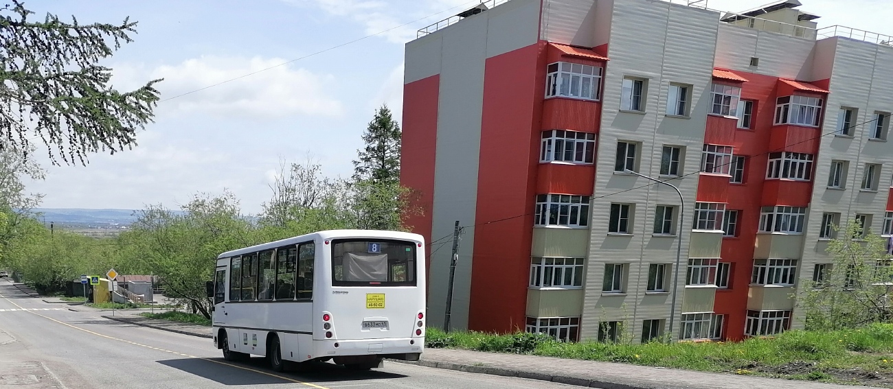 Камчатский край, ПАЗ-320402-05 "Вектор" № В 633 МО 41