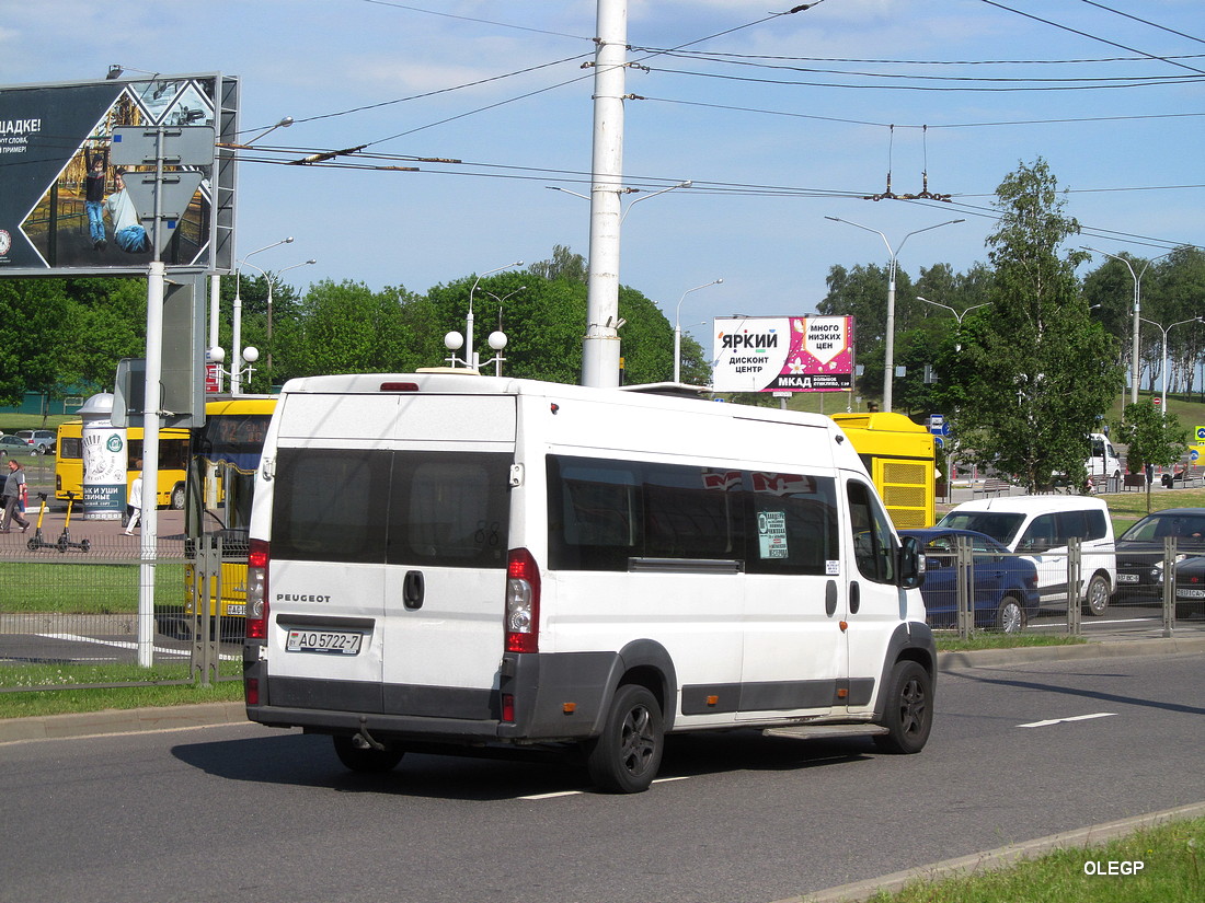 Минск, Peugeot Boxer № АО 5722-7