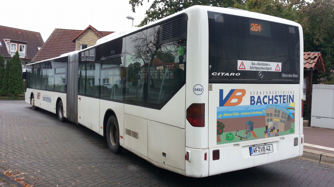 Lower Saxony, Mercedes-Benz O530G Citaro G # 0492