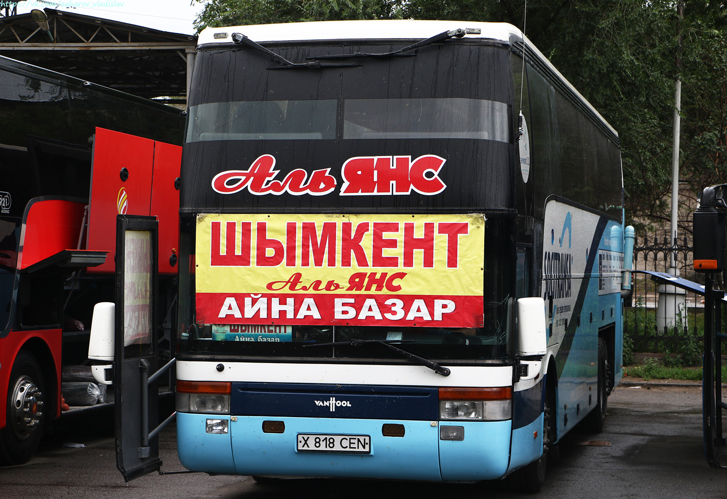 Шымкент, Van Hool T916 Altano № X 818 CEN