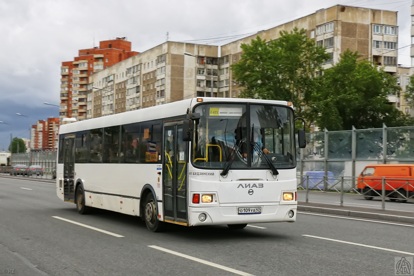 Ленинградская область, ЛиАЗ-5256.65 № О 109 УА 47