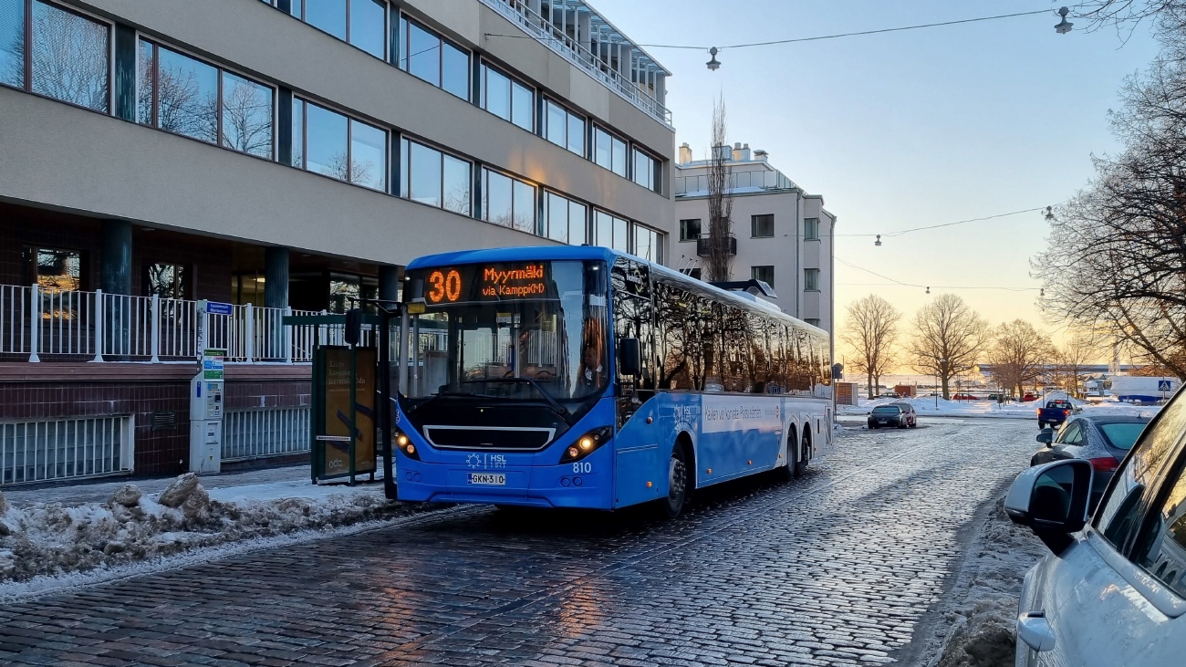 Финляндия, Volvo 8900BLE № 810