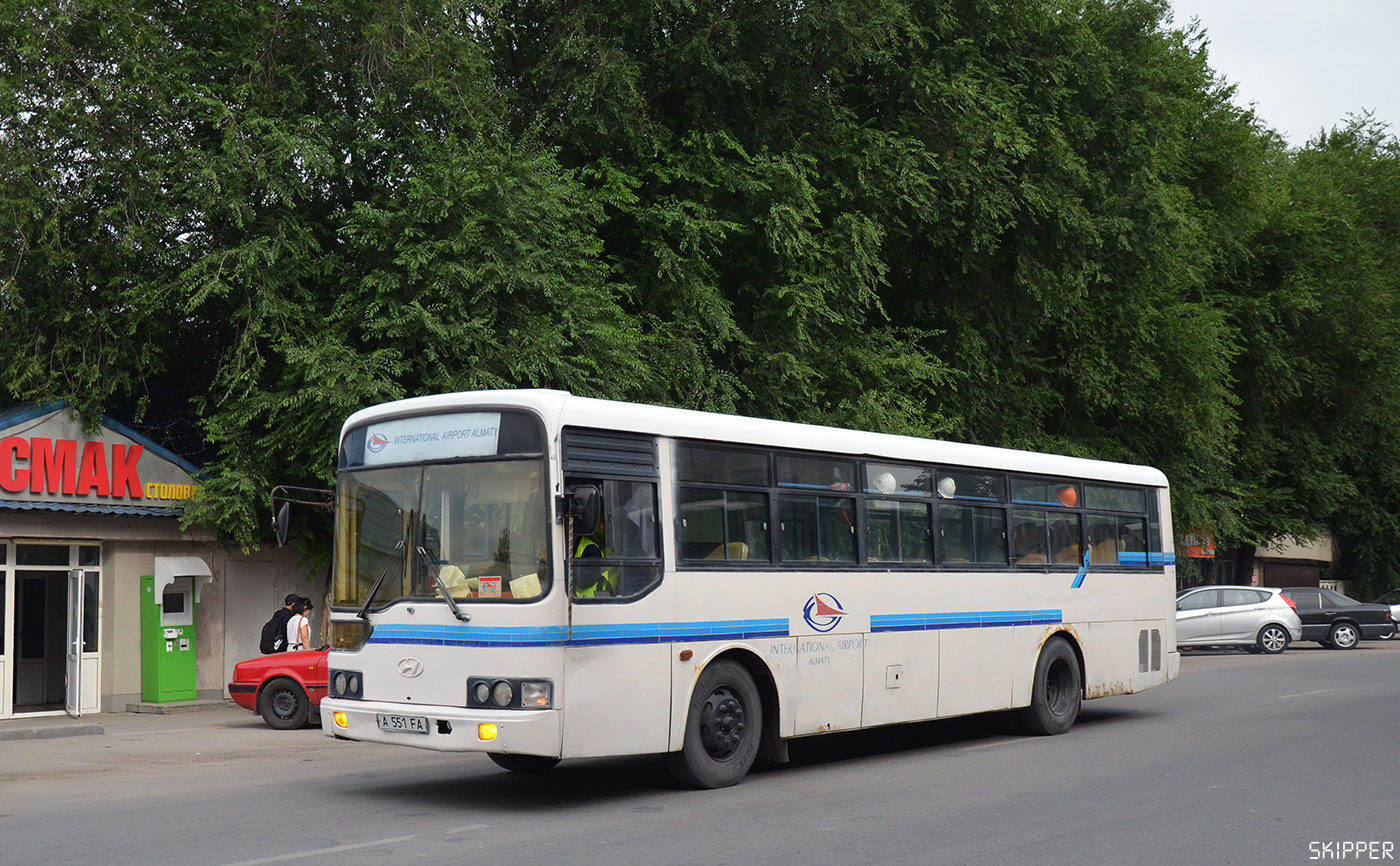 Алматы, Hyundai New Super AeroCity № A 551 FA