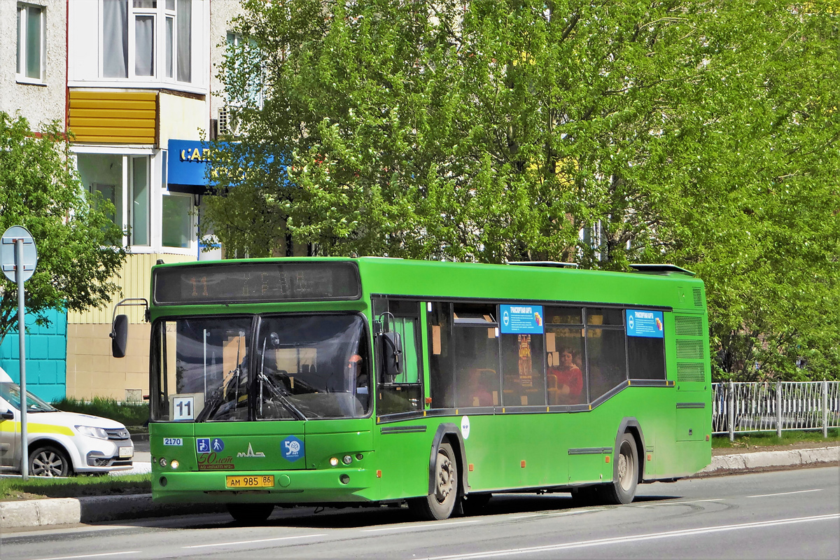 Ханты-Мансийский АО, МАЗ-103.465 № 2170