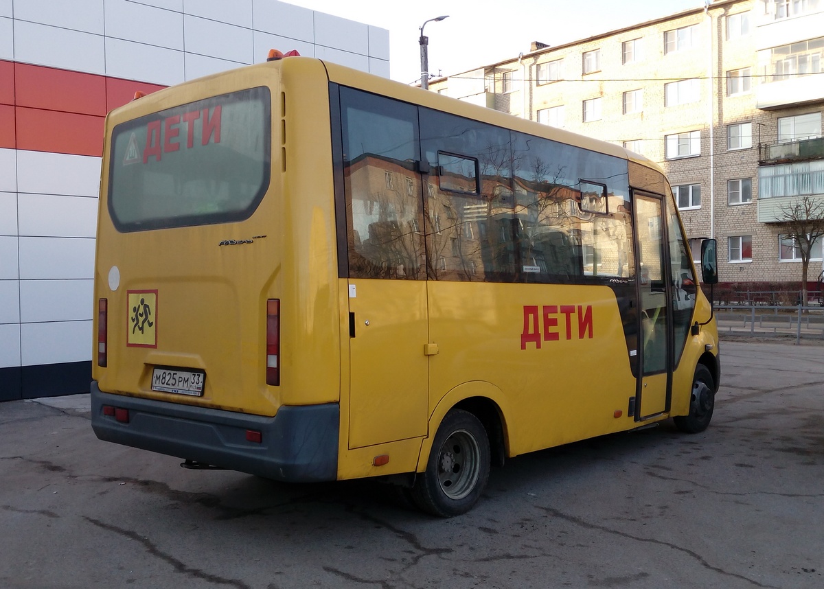 Владимирская область, Луидор-2250N9 (ГАЗ Next) № М 825 РМ 33