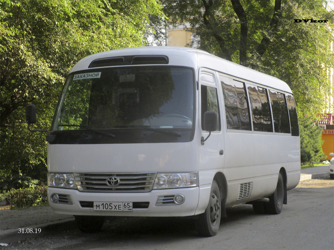 Приморский край, Toyota Coaster (III B40/B50) № М 105 ХЕ 65