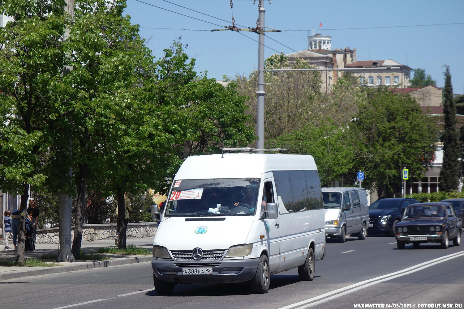 Севастополь, Mercedes-Benz Sprinter W903 313CDI № А 388 КА 92