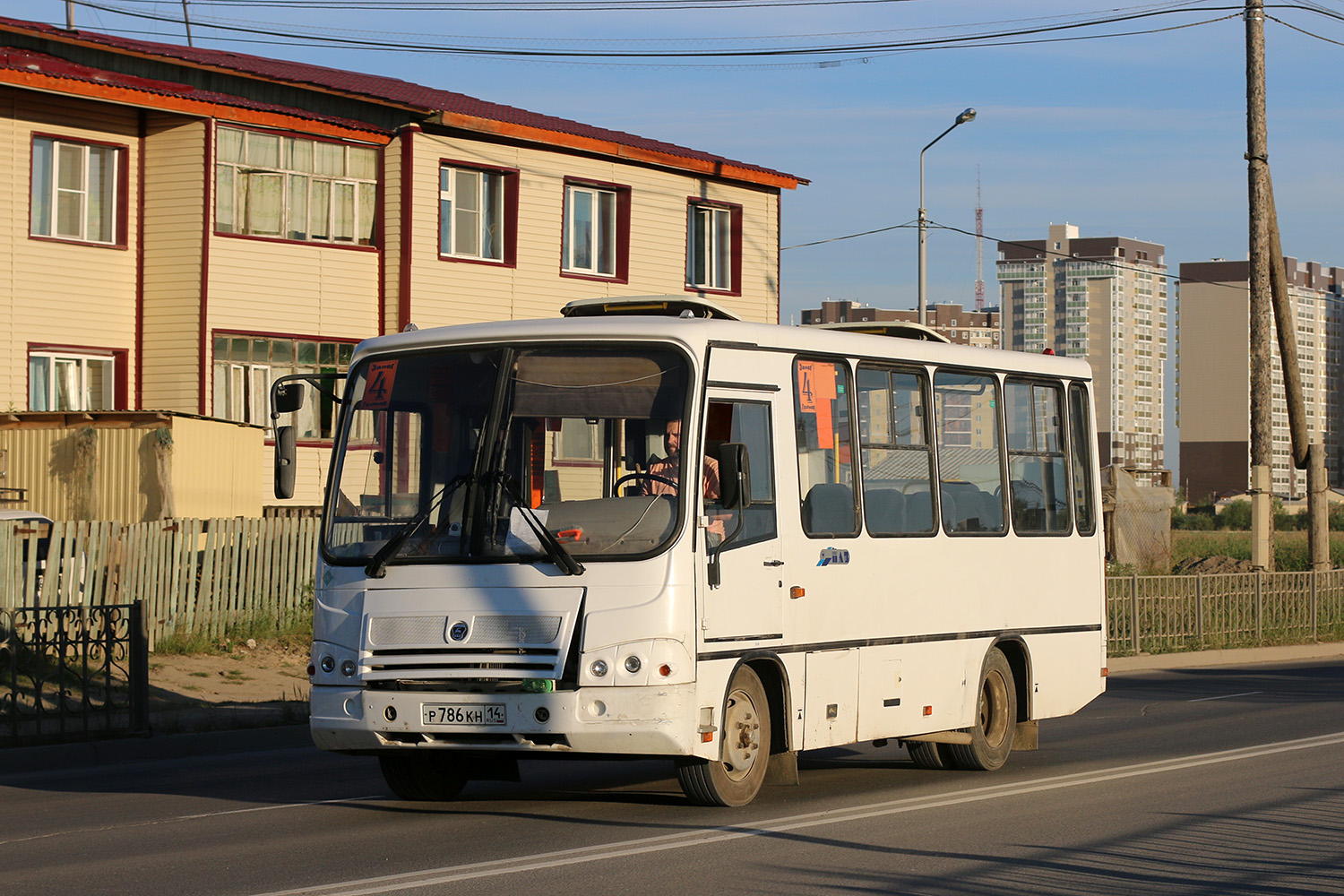 Саха (Якутия), ПАЗ-320302-08 № Р 786 КН 14