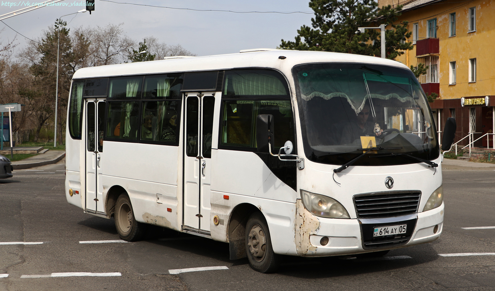 Жетысуская область, Dongfeng EQ6660PT2 № 614 AY 05