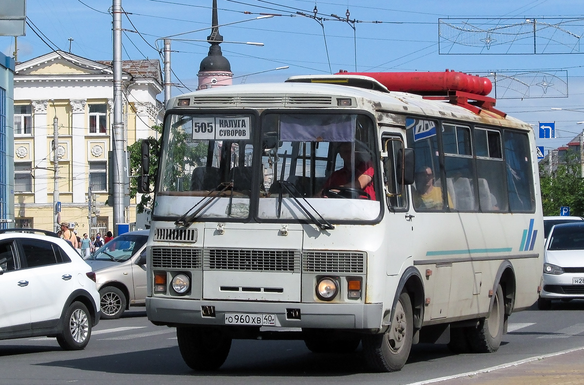Калужская область, ПАЗ-32053 № О 960 ХВ 40