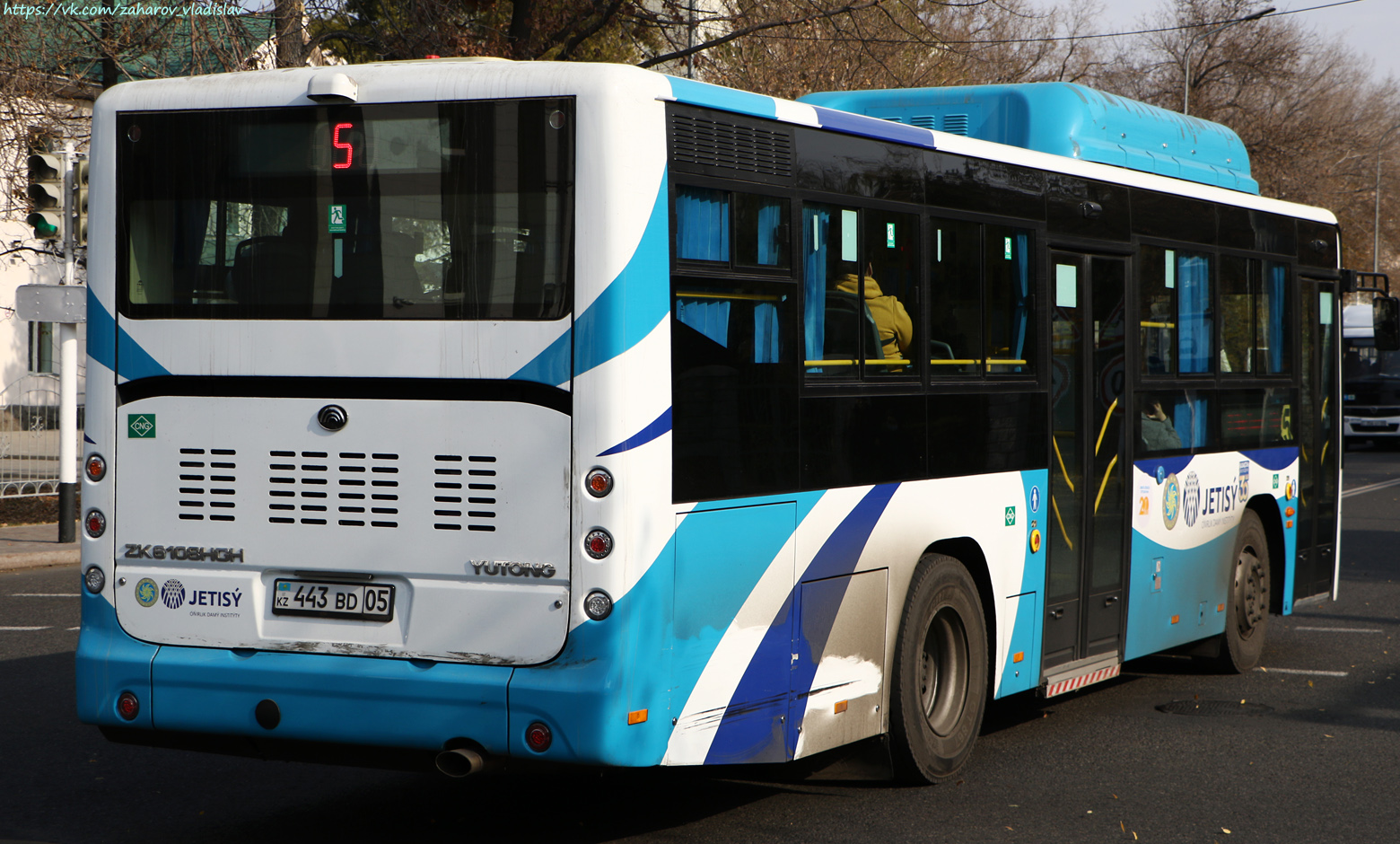 Жетысуская область, Yutong ZK6108HGH (СарыаркаАвтоПром) № 443 BD 05