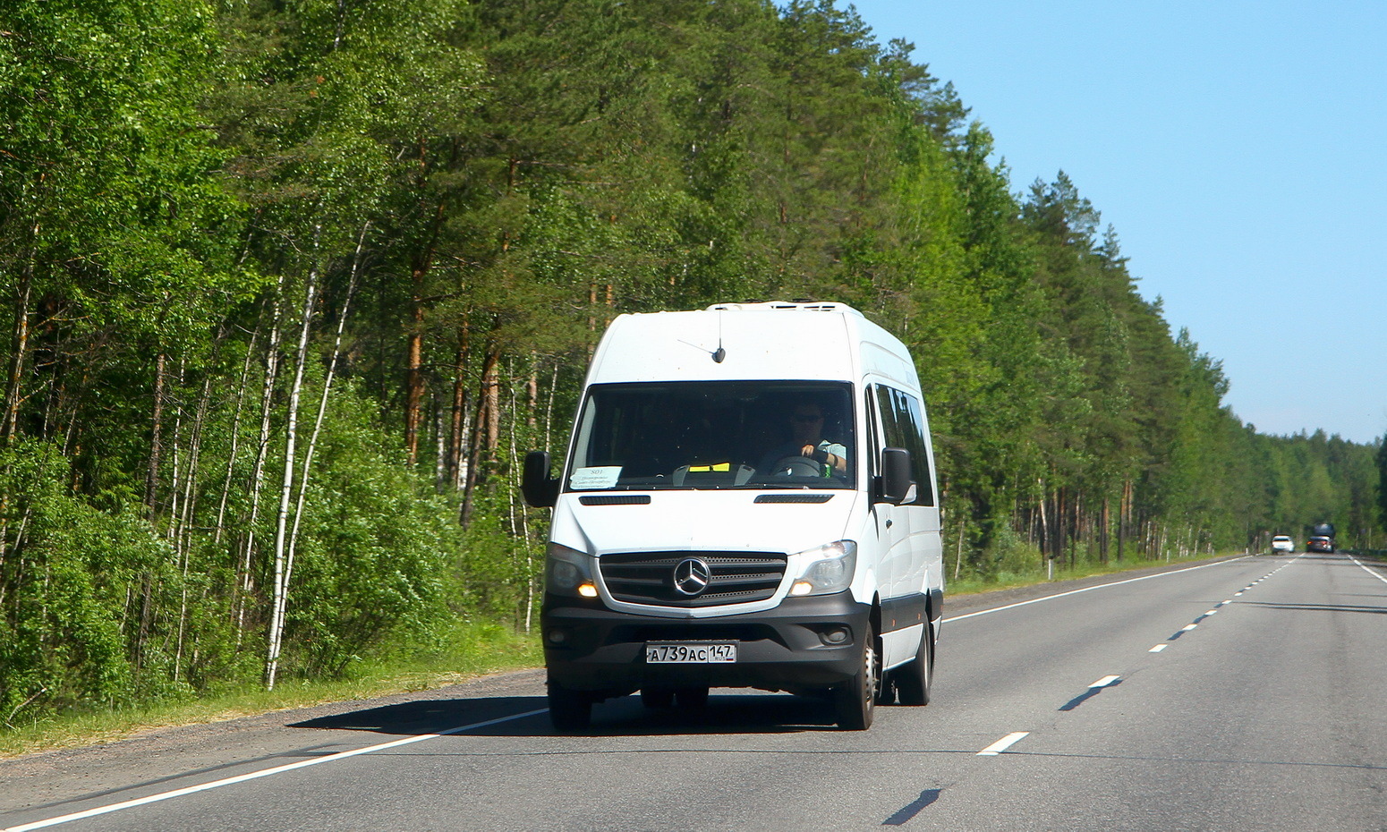 Obwód leningradzki, Luidor-223602 (MB Sprinter) Nr А 739 АС 147