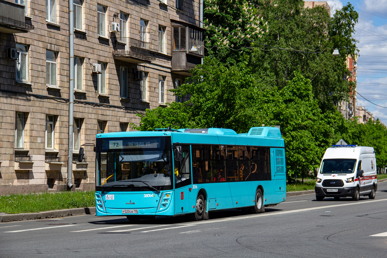 Санкт-Петербург, МАЗ-203.945 № 38066