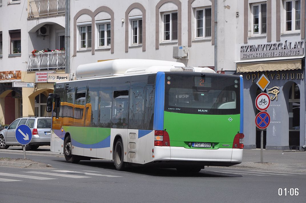 Венгрия, MAN A21 Lion's City NL273 CNG № PGF-009