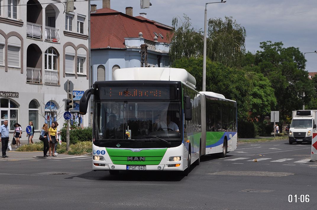 Венгрия, MAN A40 Lion's City GL NG313 CNG № PGF-040