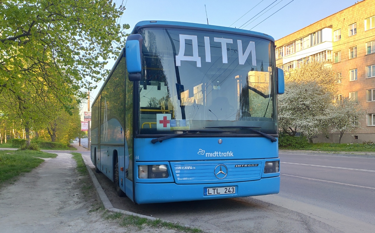 Литва, Mercedes-Benz O550 Integro № LTL 243