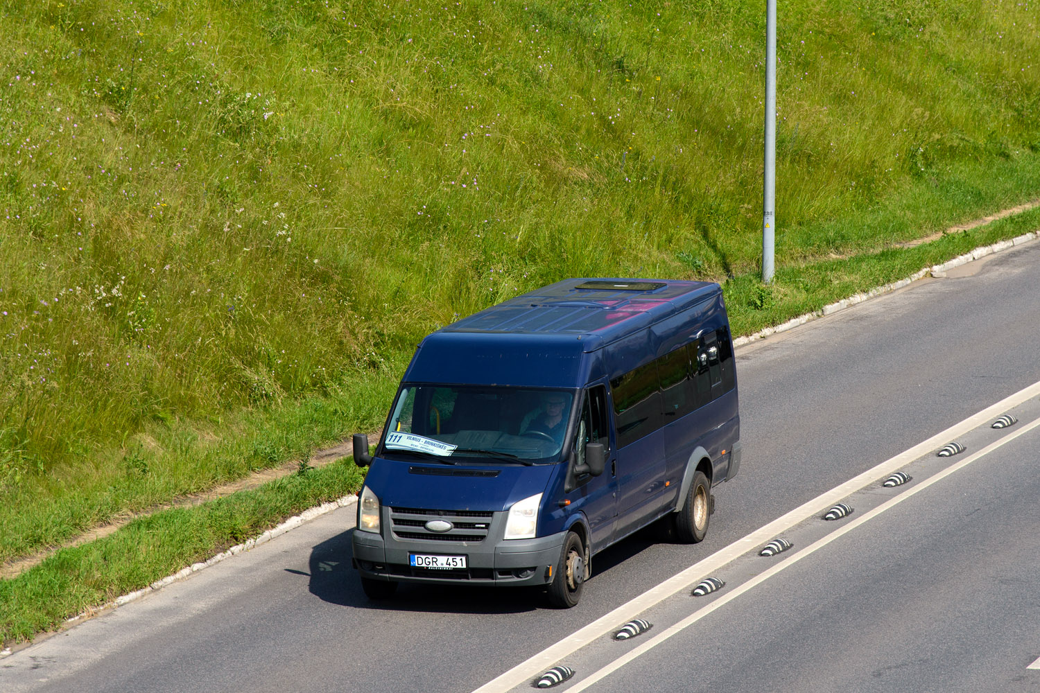 Литва, Ford Transit 115T430 № DGR 451