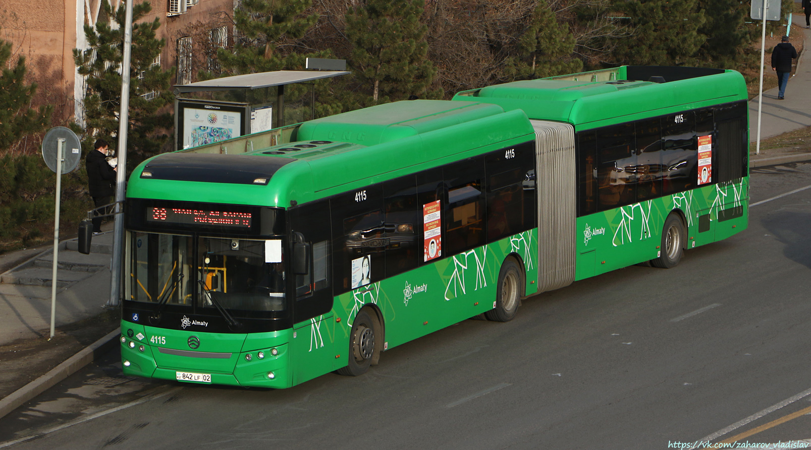 Алматы, Golden Dragon XML6185J13C (Hyundai Trans Auto) № 4115
