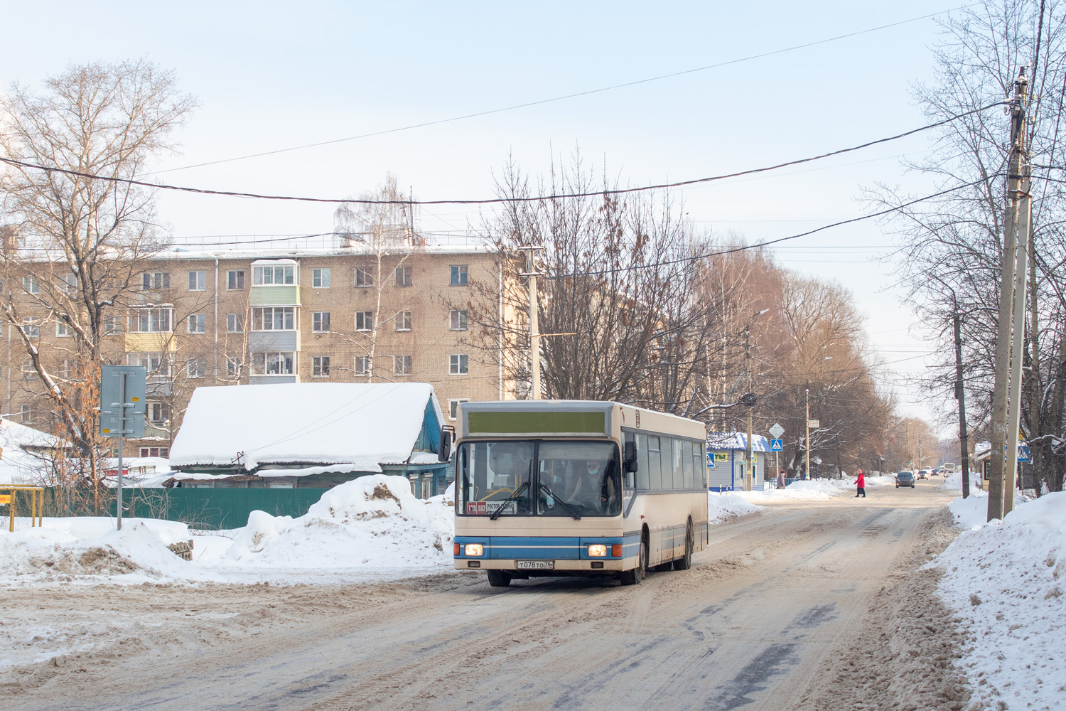 Ярославская область, MAN A12 EL**2 № Т 078 ТО 76