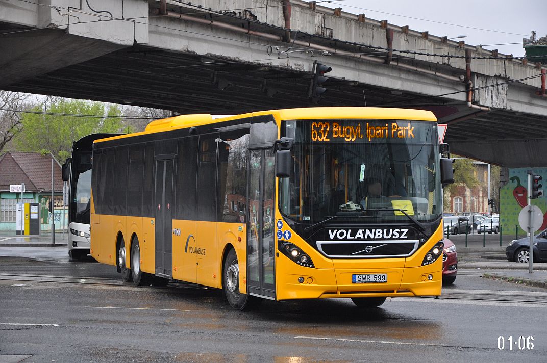 Венгрия, Volvo 8900BLE № SWR-599 Венгрия, Volvo 8900BLE № SWR-599