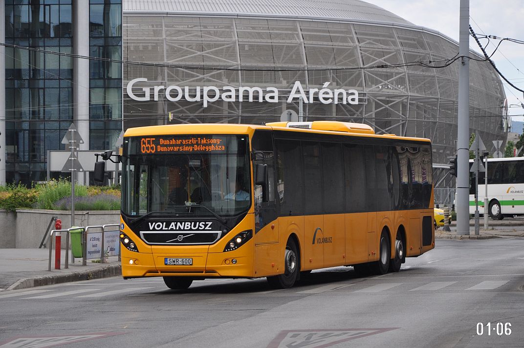 Венгрия, Volvo 8900BLE № SWR-600