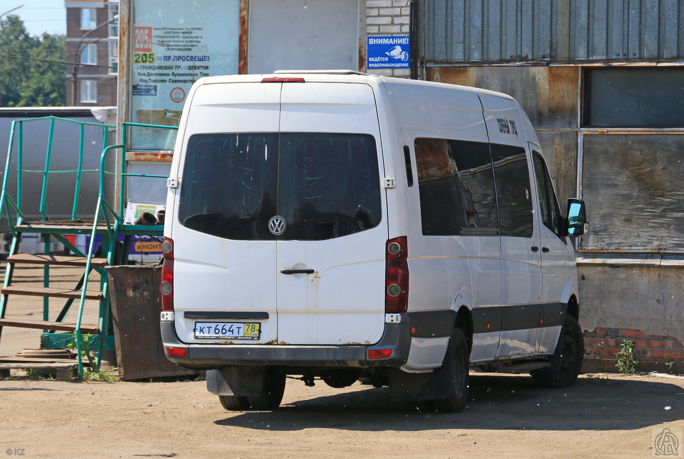 Санкт-Петербург, БТД-2219 (Volkswagen Crafter) № КТ 664 Т 78