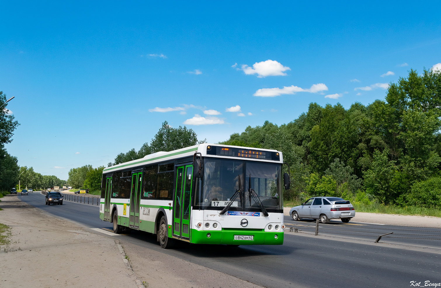 Рязанская область, ЛиАЗ-5292.21 № 0742