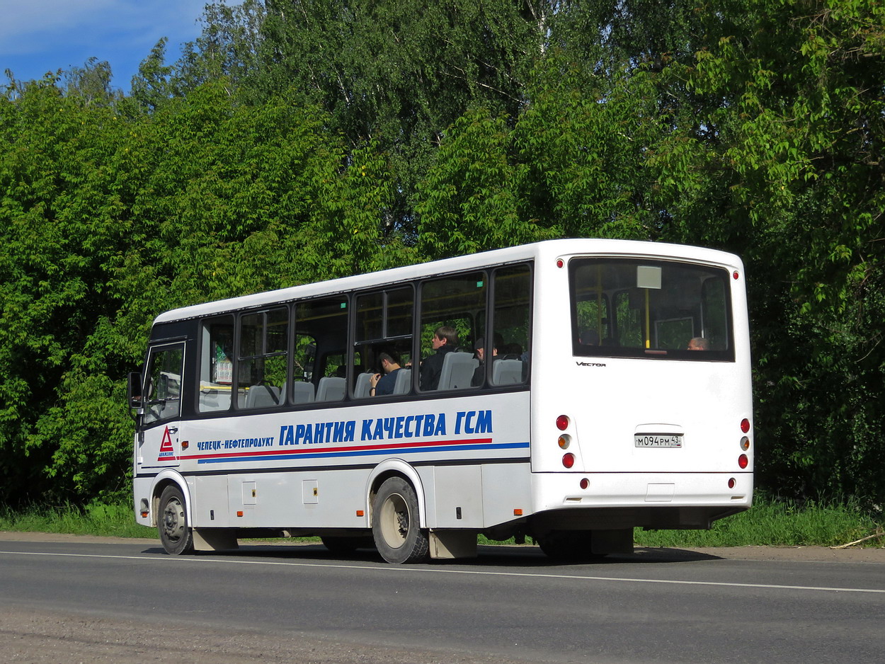 Кировская область, ПАЗ-320412-05 "Вектор" № М 094 РМ 43