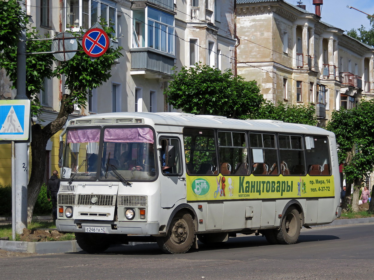 Кировская область, ПАЗ-4234 № Е 246 ТА 43