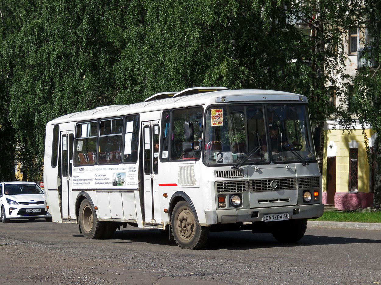 Кировская область, ПАЗ-4234 № Е 617 РА 43