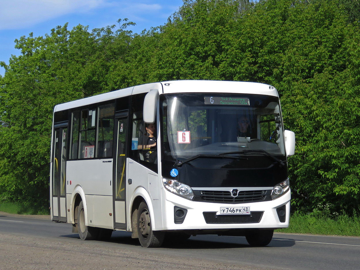 Кировская область, ПАЗ-320435-04 "Vector Next" № У 746 РК 43