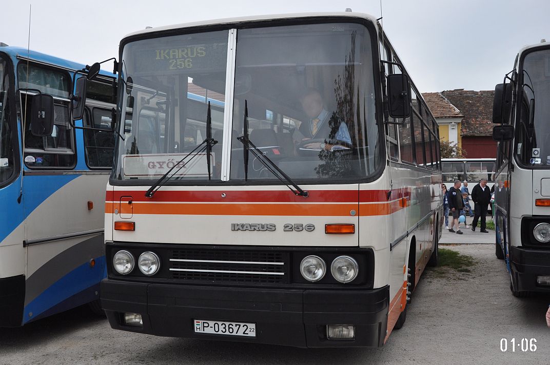 Венгрия, Ikarus 256.74C № P-03672 22; Венгрия — III. Nemzetközi Ikarus Találkozó, Tapolca (2022)