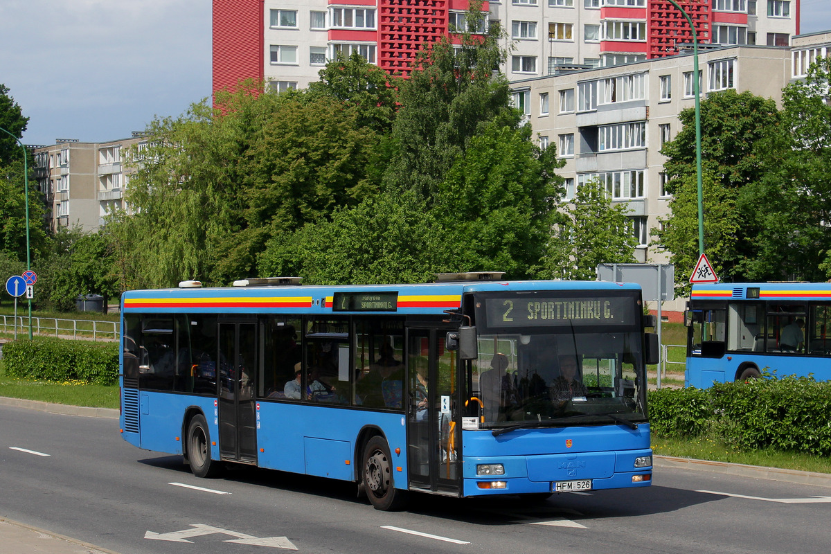 Литва, MAN A21 NL263 № HFM 526