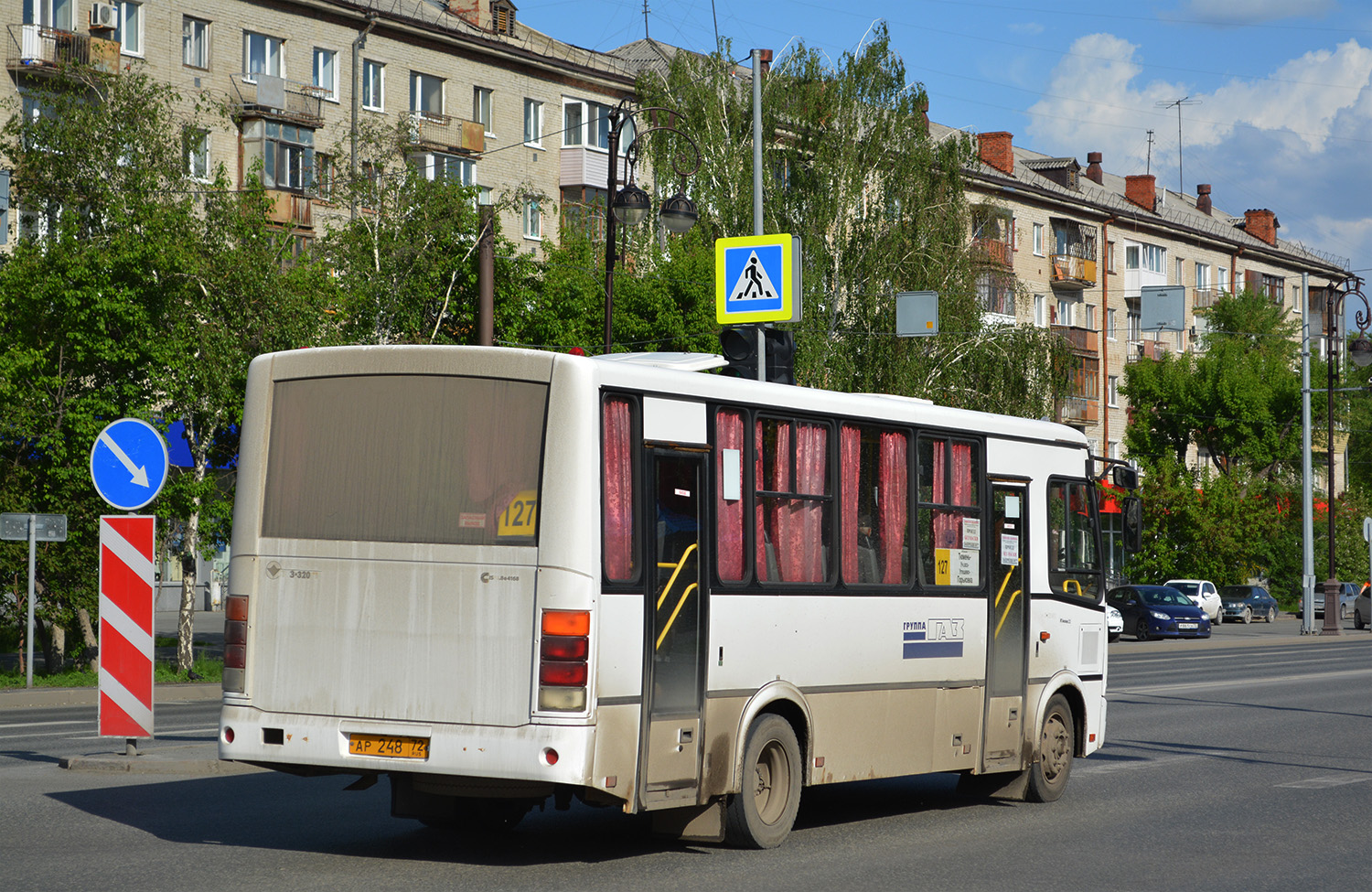 Тюменская область, ПАЗ-320412-05 № АР 248 72