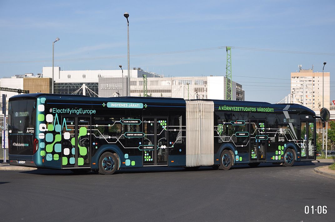 Венгрия, MAN 18C Lion's City 18 E NG734 № M-AN 3283