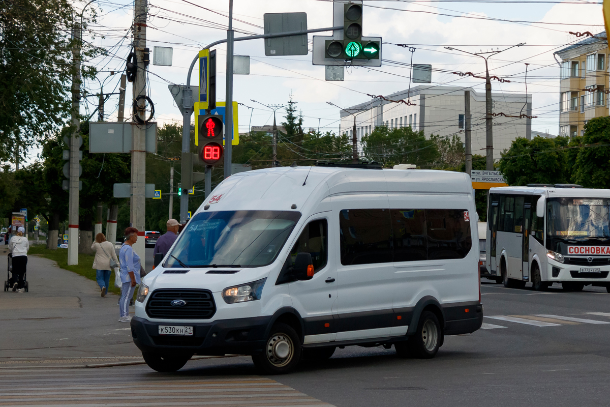 Чувашия, Ford Transit FBD [RUS] (Z6F.ESG.) № К 530 КН 21