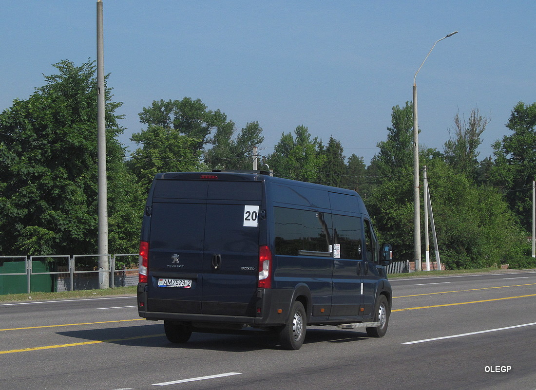 Витебская область, Peugeot Boxer № АМ 7523-2
