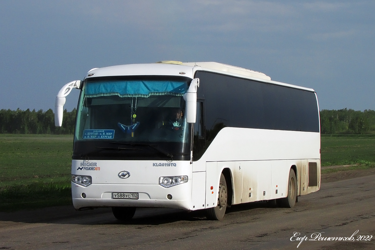 Башкортостан, Higer KLQ6129TQL № У 588 УС 102