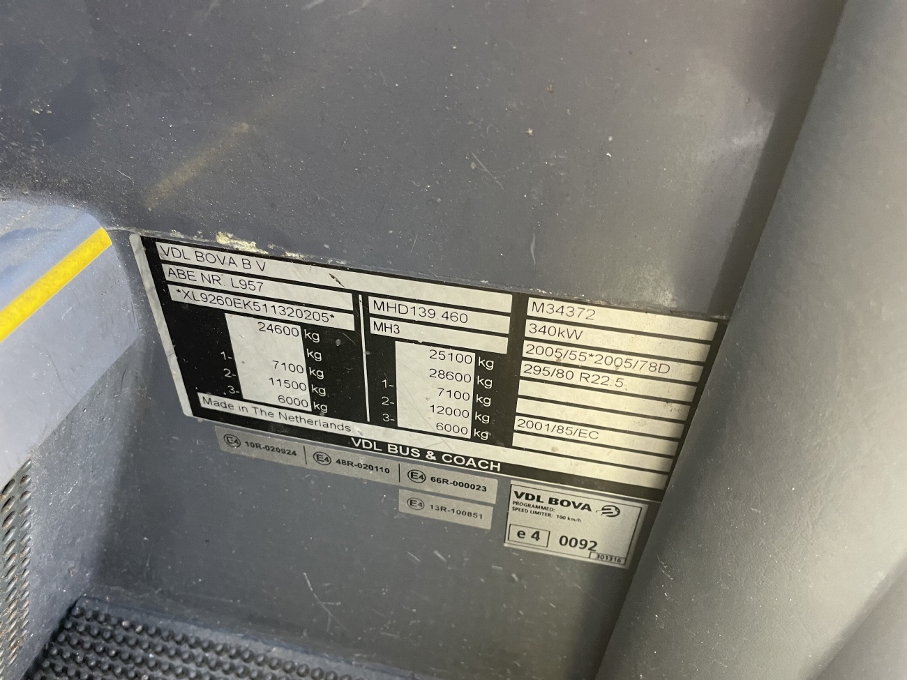 Волынская область, VDL Bova Magiq MHD 139.460 № AC 6684 ET
