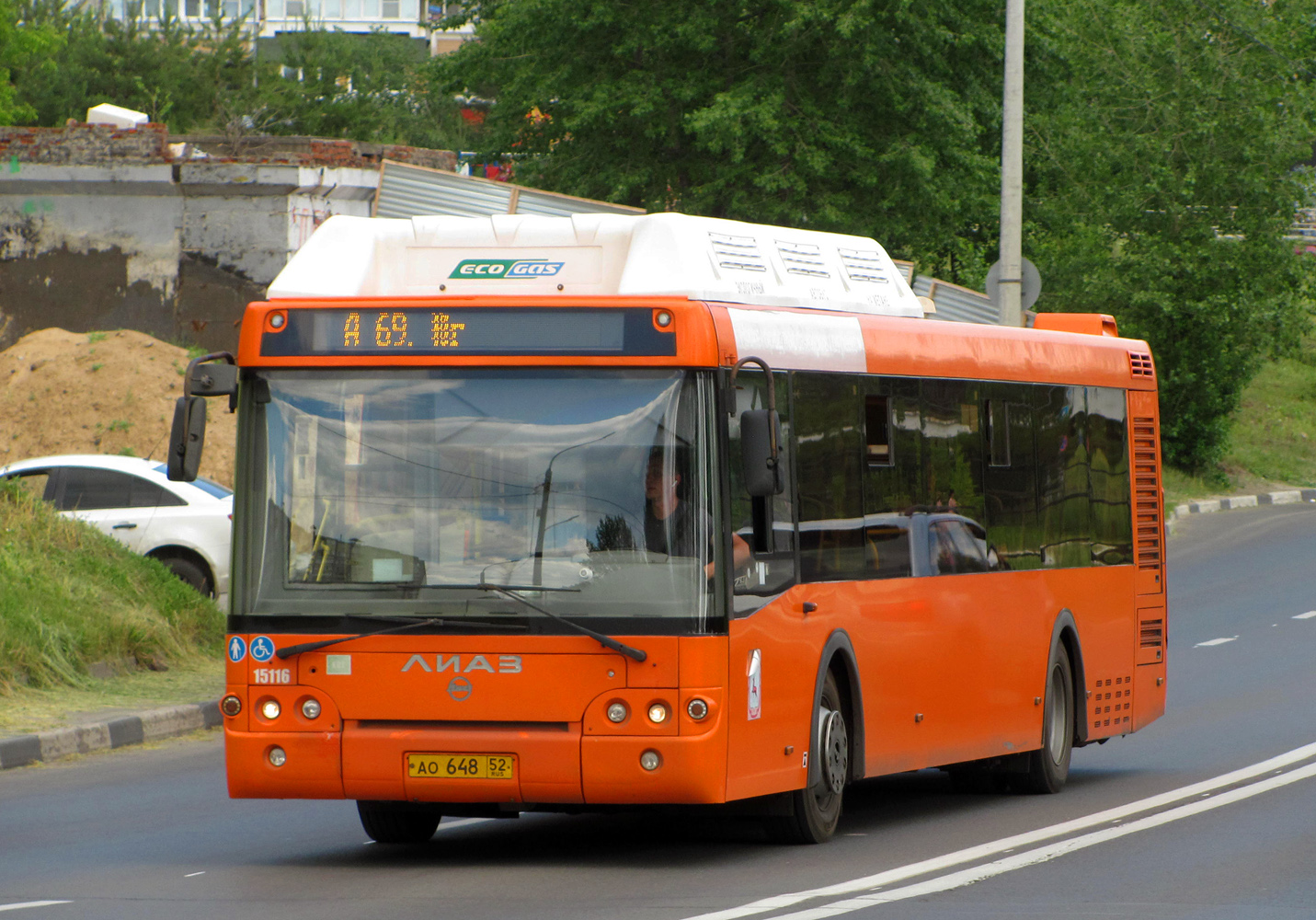Нижегородская область, ЛиАЗ-5292.67 (CNG) № 15116