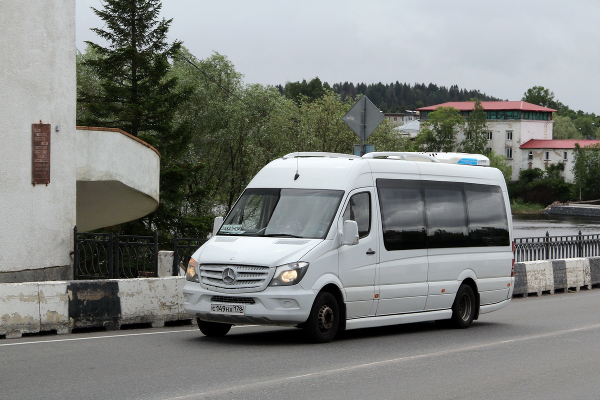 Sankt Petersburg, Luidor-223612 (MB Sprinter) Nr. С 149 НХ 178