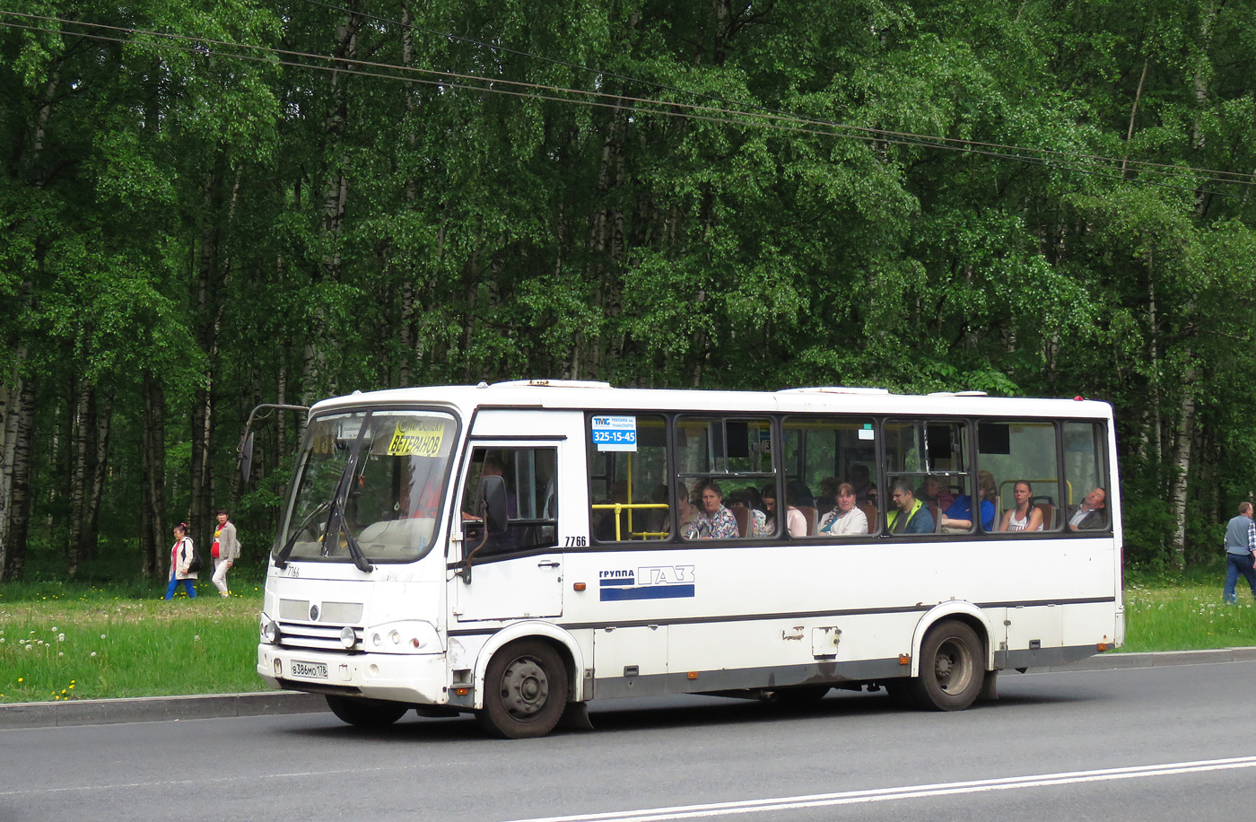 Ленинградская область, ПАЗ-320412-05 № 7766