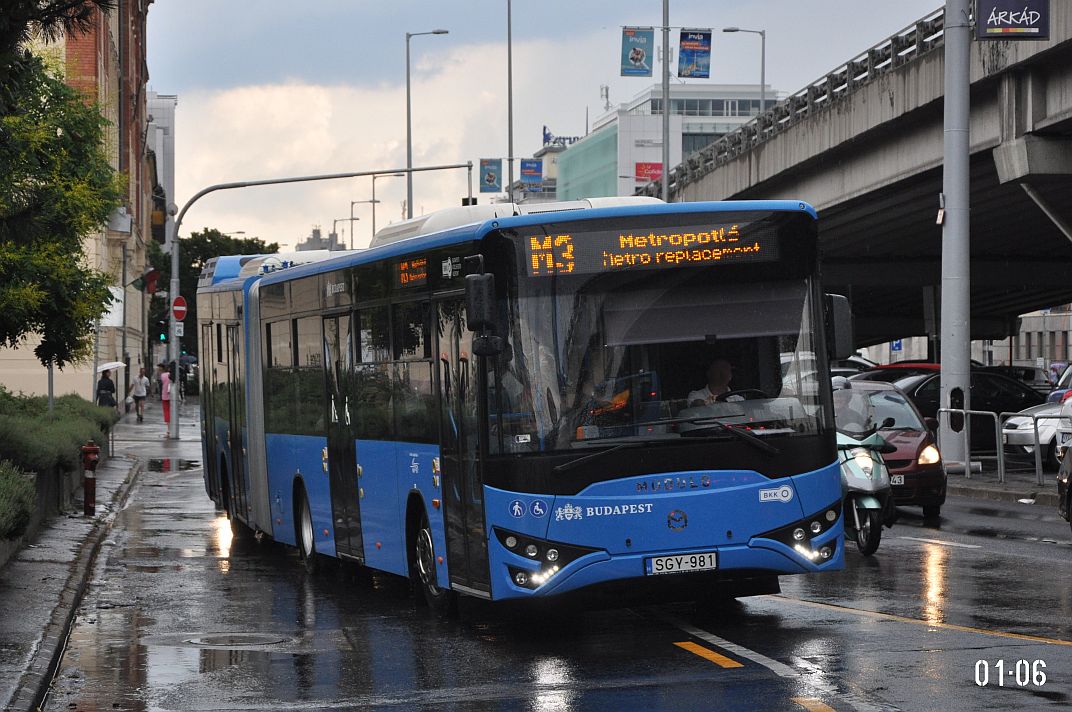 Венгрия, MABI Modulo M168D № SGY-981