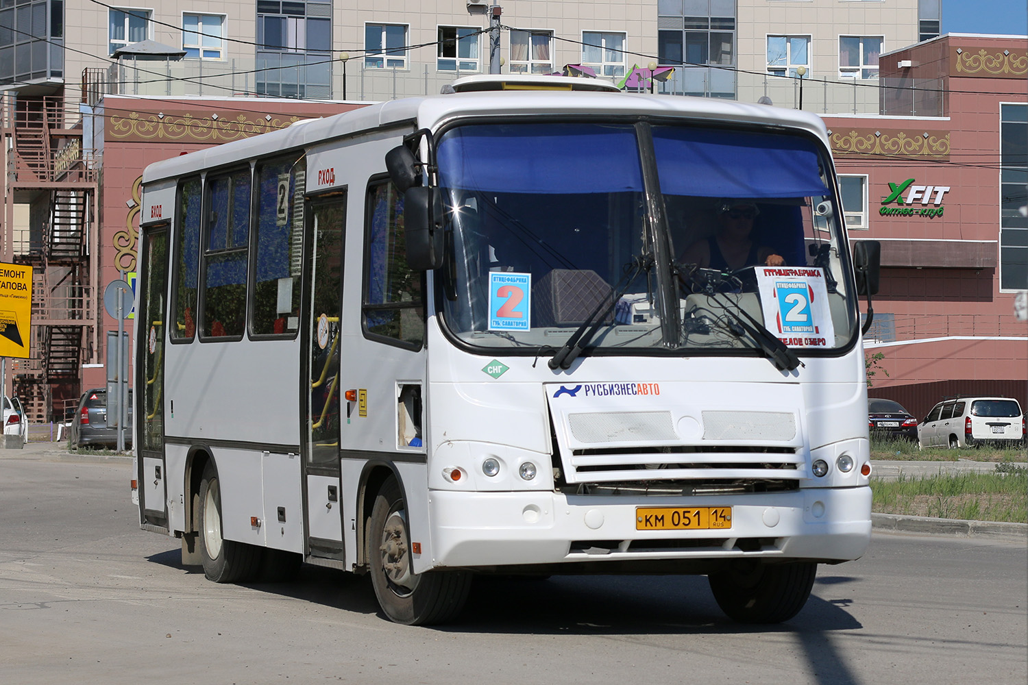 Саха (Якутия), ПАЗ-320302-08 № КМ 051 14