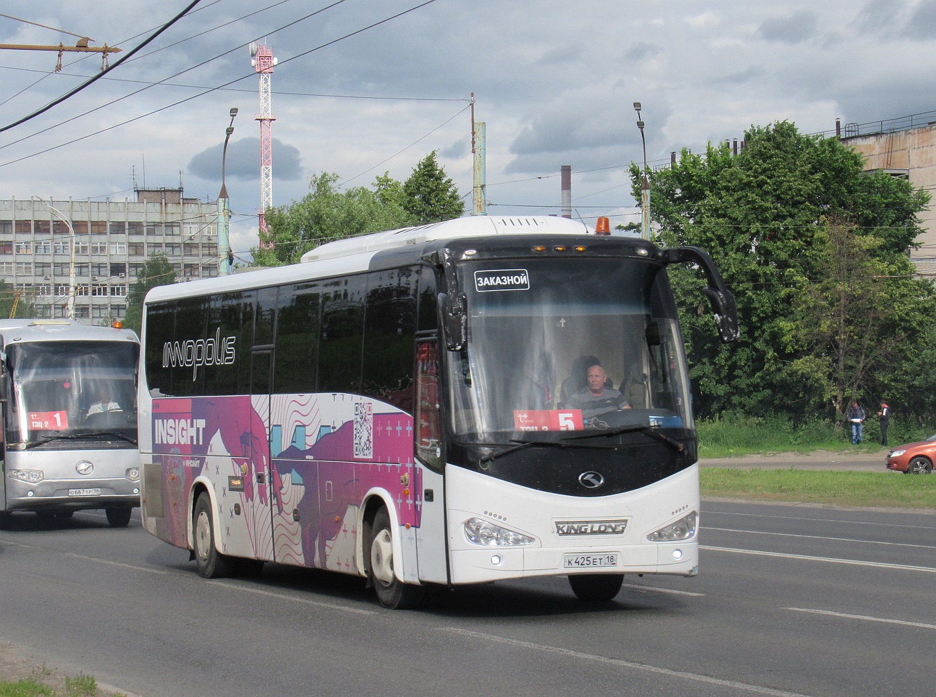 Удмуртия, King Long XMQ6127C № К 425 ЕТ 18 Удмуртия, King Long XMQ6127C № К 425 ЕТ 18