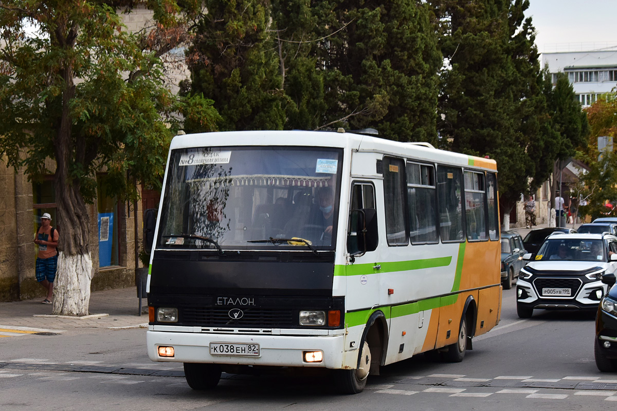 Республика Крым, БАЗ-А079.23 "Мальва" № К 038 ЕН 82